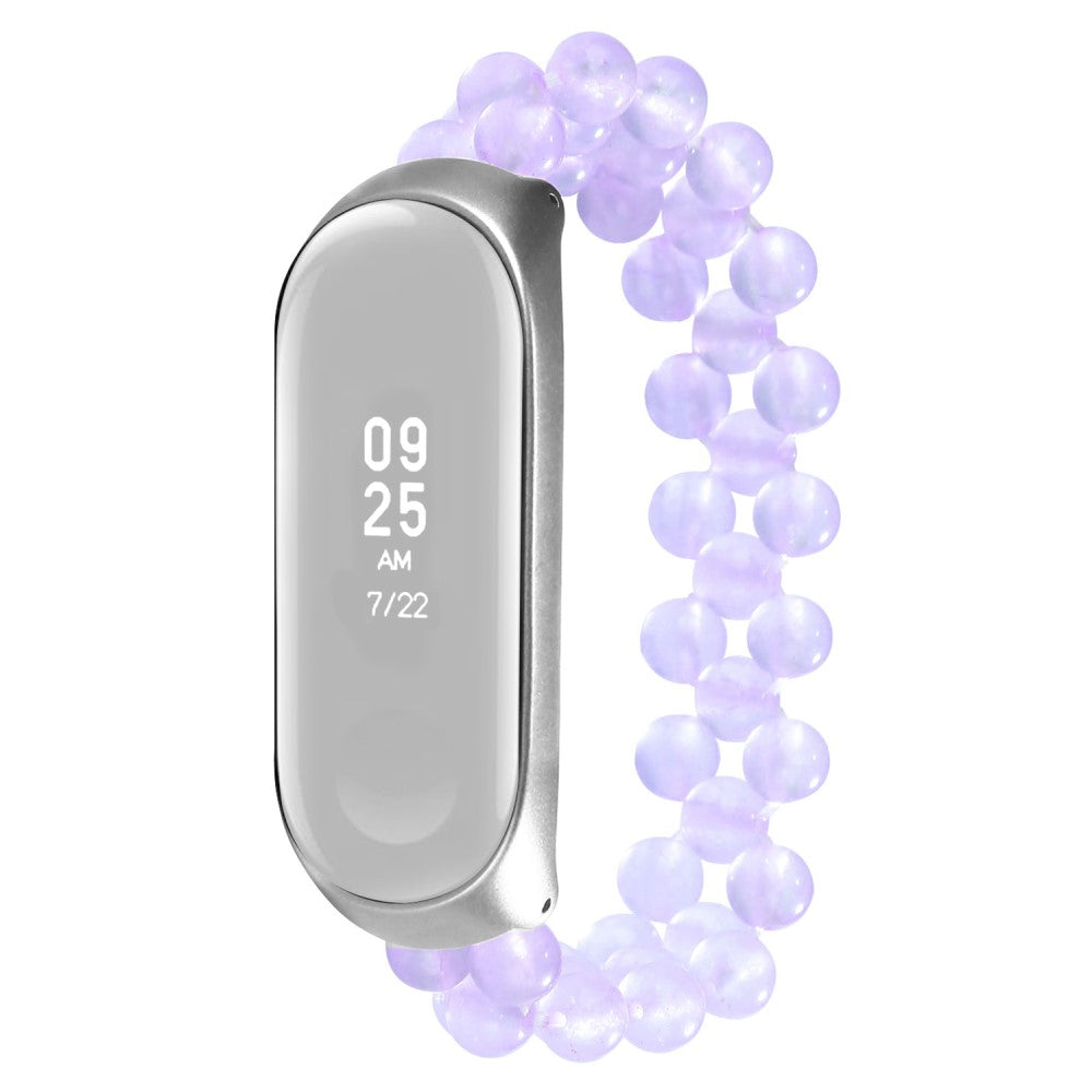 Cool Xiaomi Mi Smart Band 4 / Xiaomi Mi Band 3 Rhinsten Rem - Lilla#serie_6