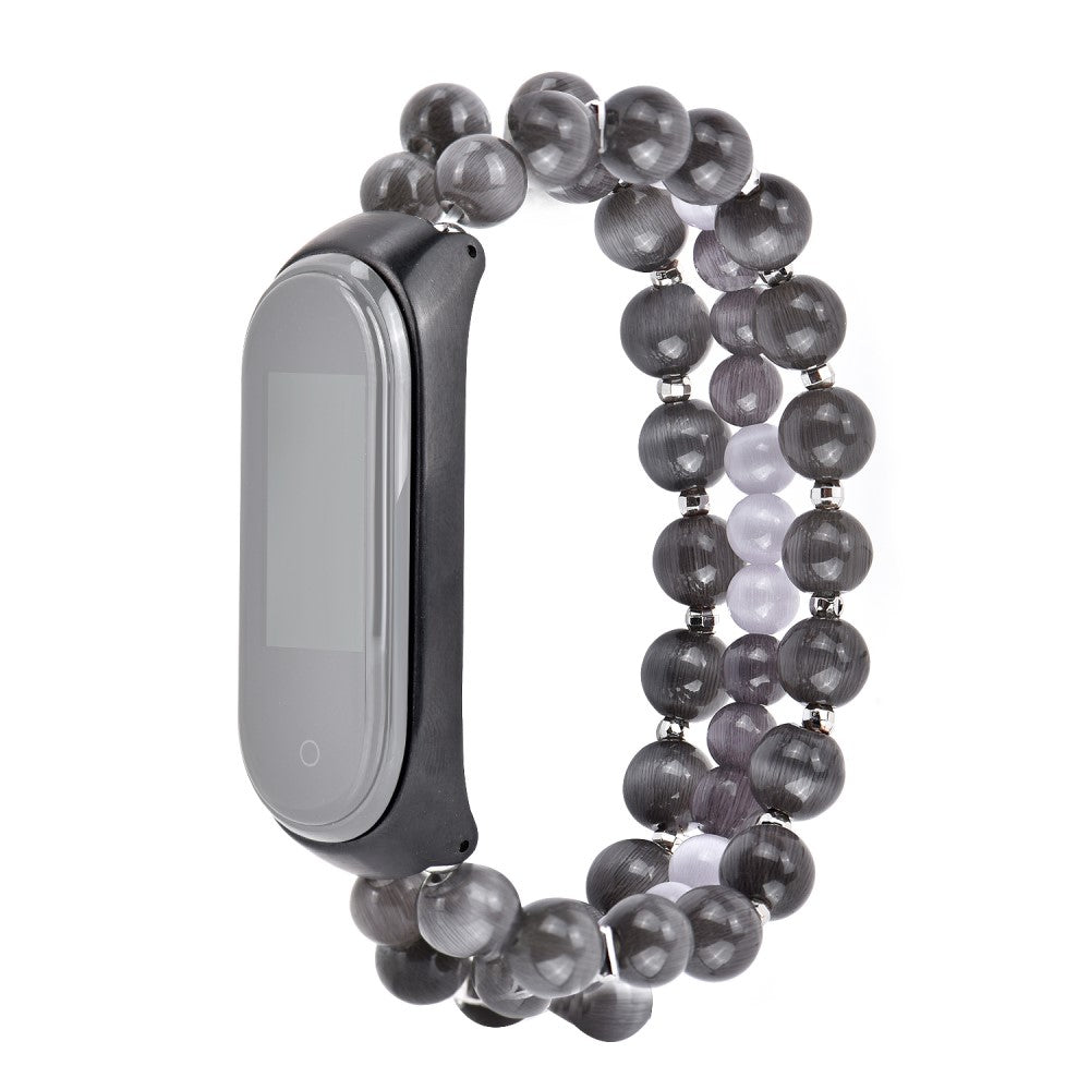 Yndigt Xiaomi Mi Smart Band 4 / Xiaomi Mi Band 3 Sten Rem - Sort#serie_5