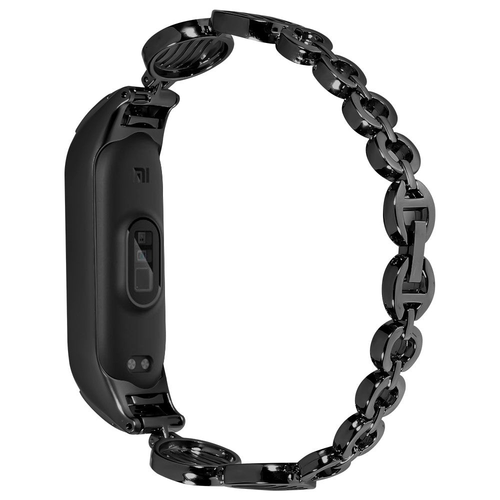 UdsΓΈgt Xiaomi Mi Smart Band 4 / Xiaomi Mi Band 3 Metal Rem - Sort#serie_1