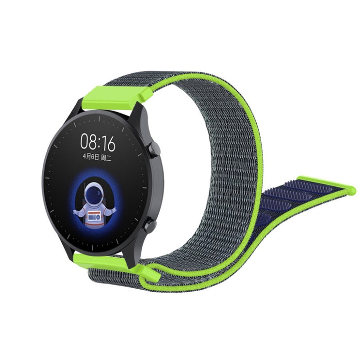 Helt vildt fed Xiaomi Watch Color Nylon Rem - Grøn#serie_7