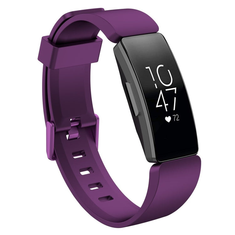 Fortrinligt Fitbit Inspire Silikone Rem - Lilla#serie_12