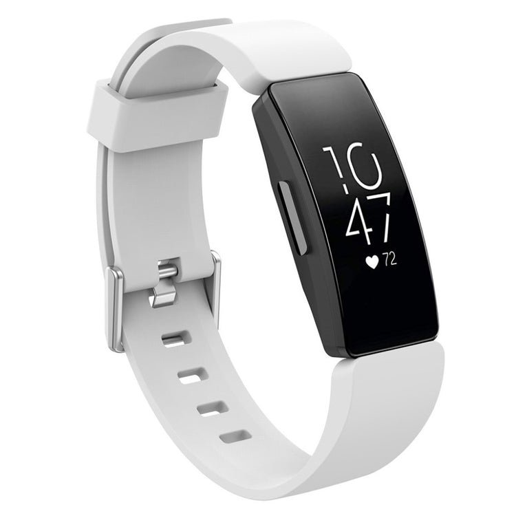 Fortrinligt Fitbit Inspire Silikone Rem - Hvid#serie_2