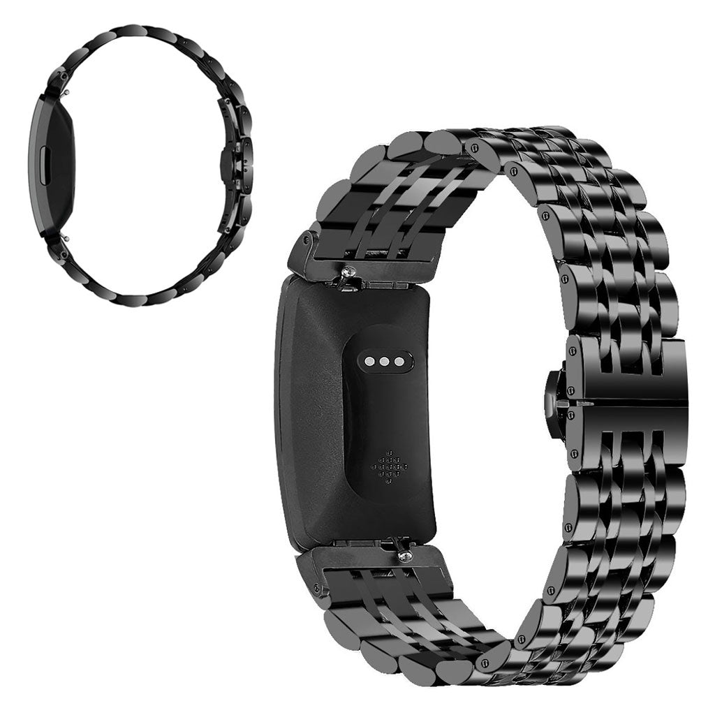 SkΓΈn Fitbit Inspire Metal Rem - Sort#serie_1