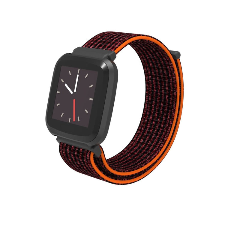Rigtigt pænt Fitbit Versa Lite Nylon Rem - Flerfarvet#serie_1
