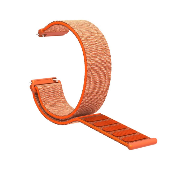 Rigtigt pænt Fitbit Versa Lite Nylon Rem - Orange#serie_2
