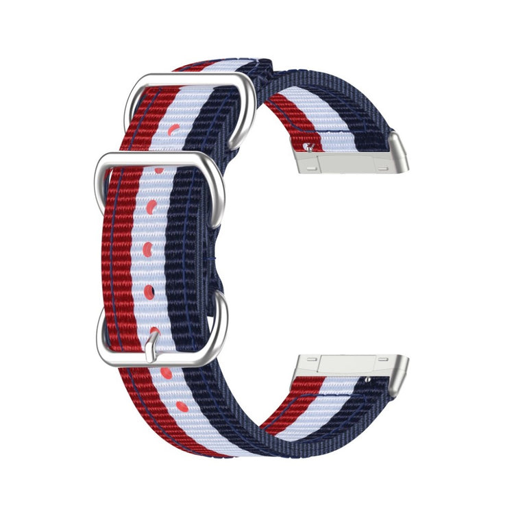 Rigtigt fantastisk Fitbit Versa 3 Nylon Rem - Flerfarvet#serie_7