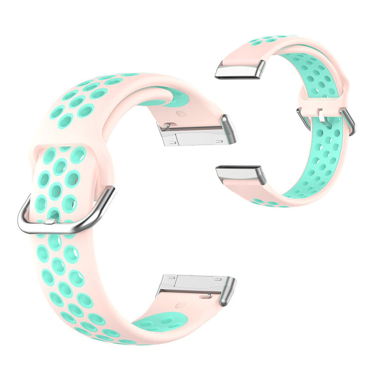 Mega fint Fitbit Versa 3 / Fitbit Sense Silikone Rem - Pink#serie_13