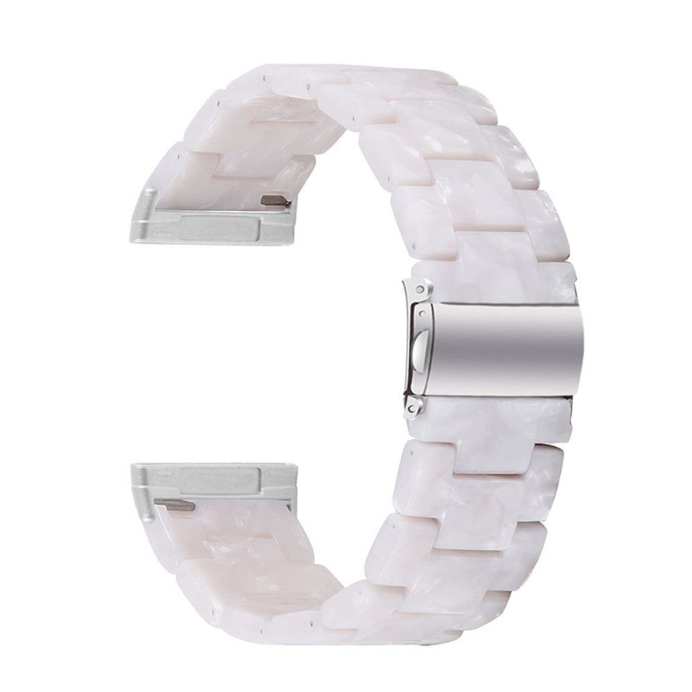 Meget holdbart Fitbit Versa 3  Rem - Hvid#serie_3