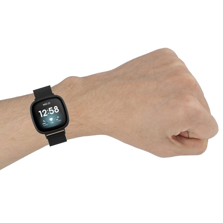 Smuk Universal Fitbit Metal Rem - Størrelse: L - Flerfarvet#serie_6