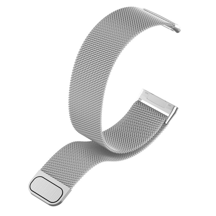 Smuk Universal Fitbit Metal Rem - Størrelse: L - Sølv#serie_8
