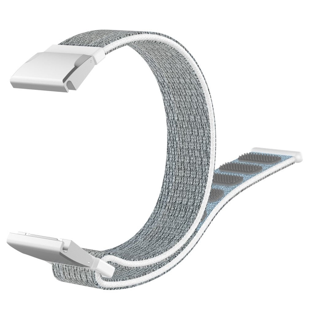 Nydelig Universal Garmin Nylon Rem - Sølv#serie_2