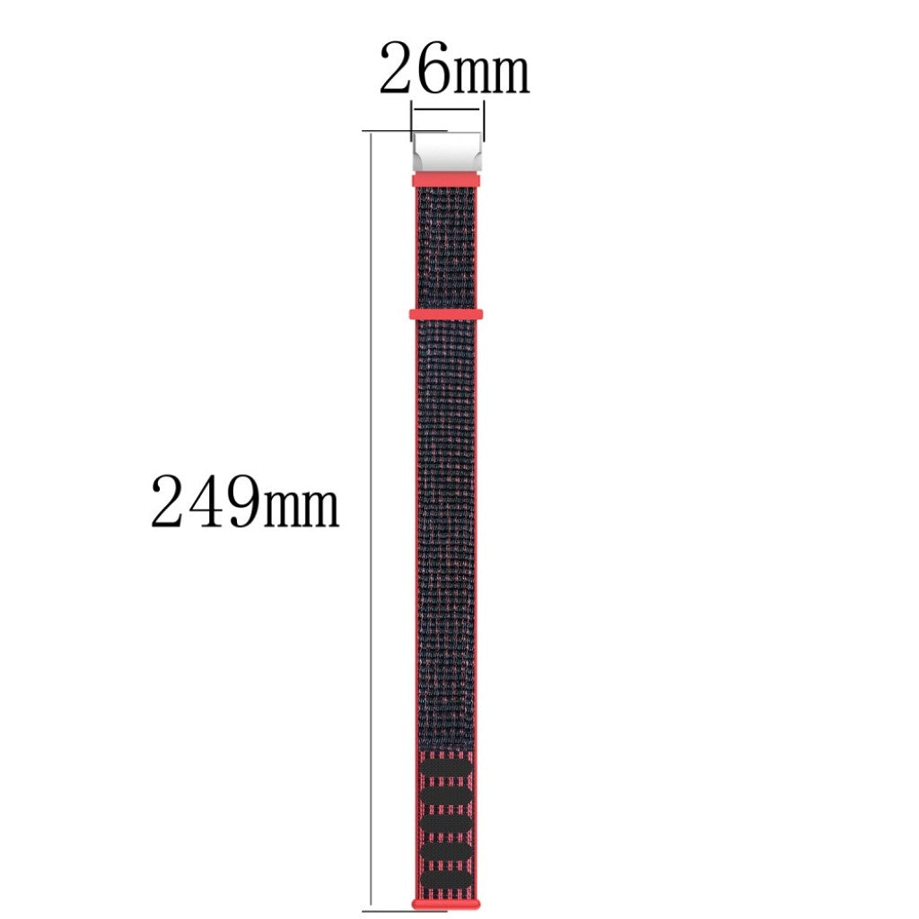 Nydelig Universal Garmin Nylon Rem - Sort#serie_3