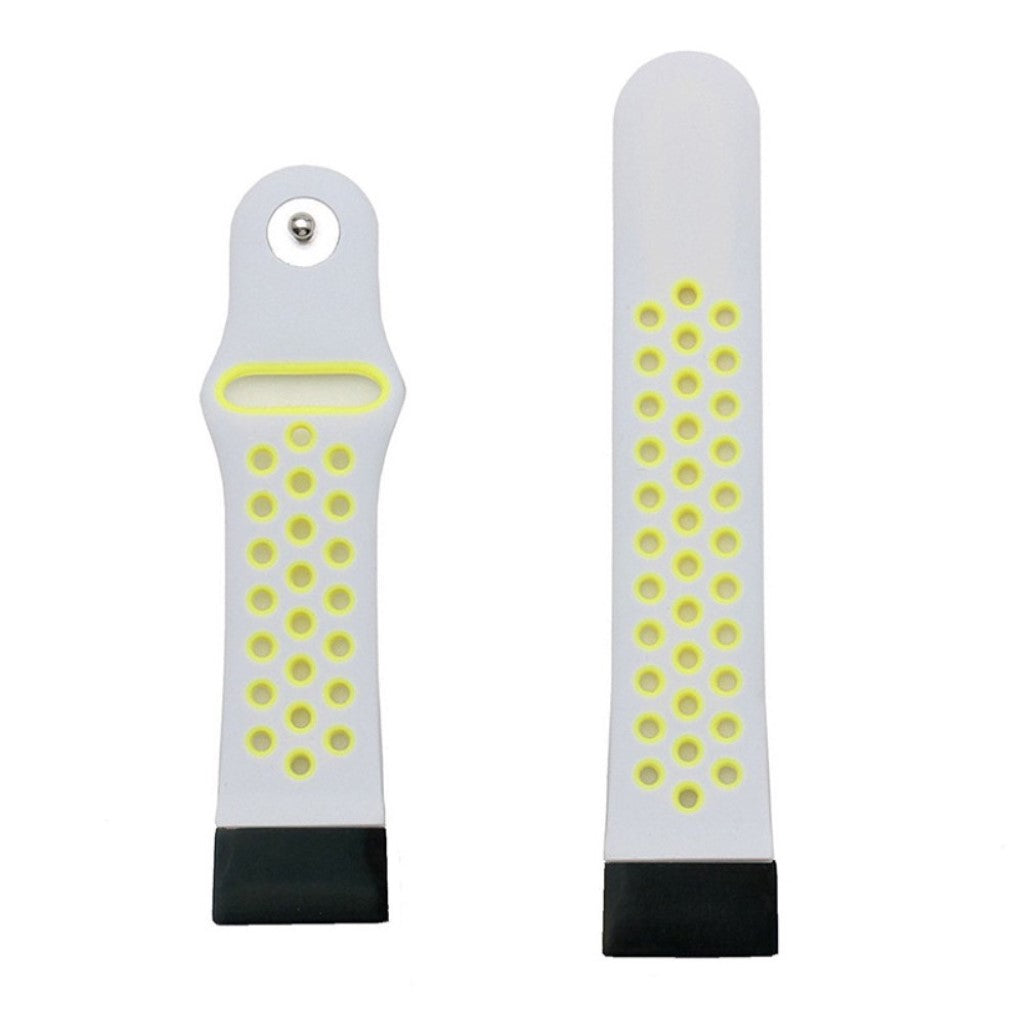 Rigtigt fint Universal Garmin Silikone Rem - Sølv#serie_6