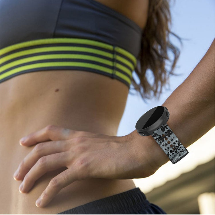 Vildt godt Universal Garmin Silikone Rem - Sort#serie_1