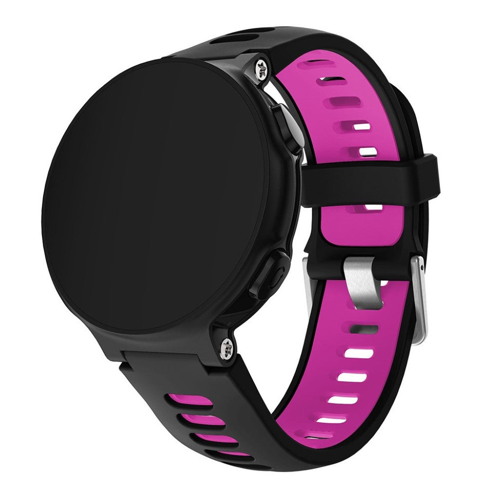 Meget pænt Universal Garmin Silikone Rem - Sort#serie_3