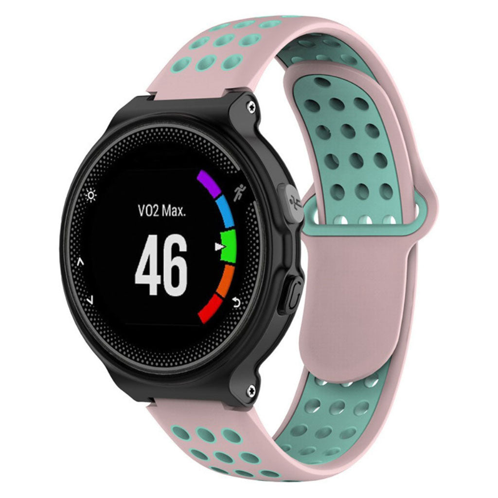 Rigtigt fed Universal Garmin Silikone Rem - Pink#serie_3