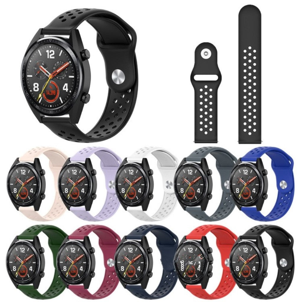 Super fed Universal Garmin Silikone Rem - Sort#serie_1