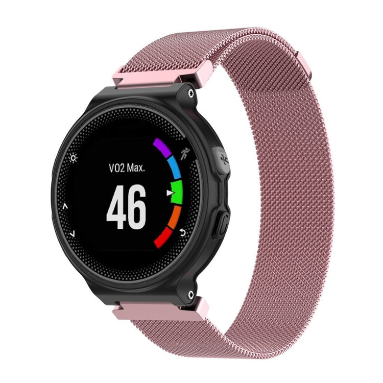 Meget smuk Universal Garmin Metal Rem - Pink#serie_3