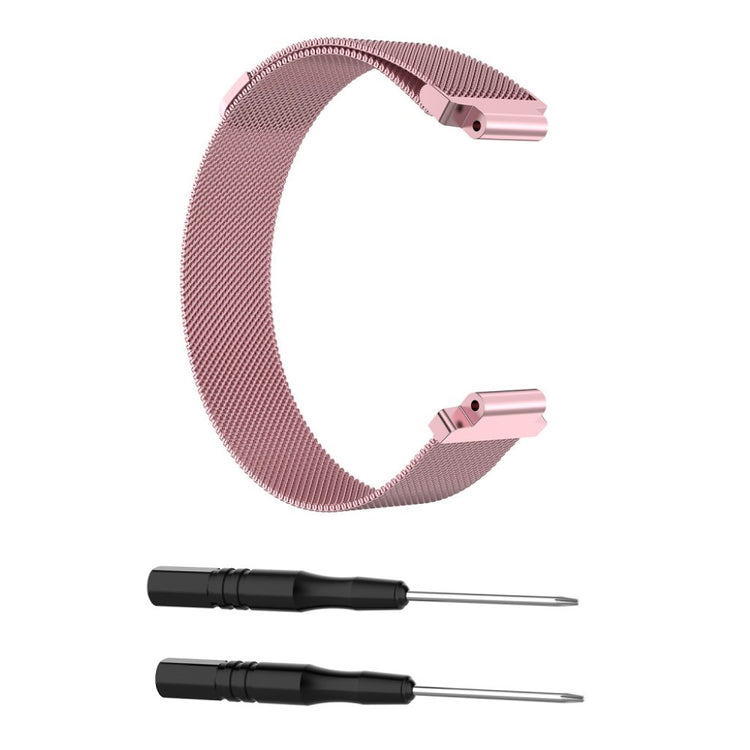 Meget smuk Universal Garmin Metal Rem - Pink#serie_3