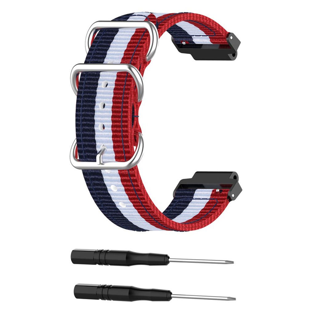 Mega godt Universal Garmin Nylon Rem - Flerfarvet#serie_5