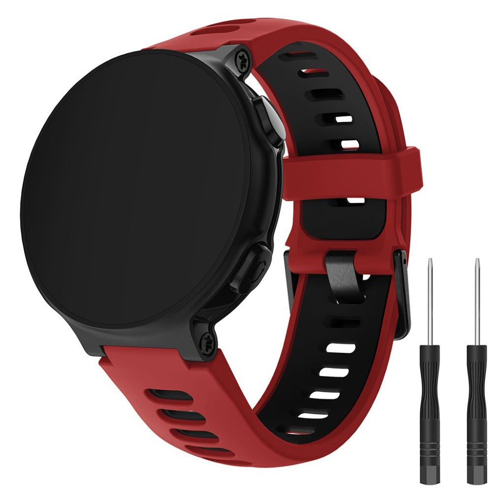 Rigtigt sejt Universal Garmin Silikone Rem - RΓΈd#serie_1