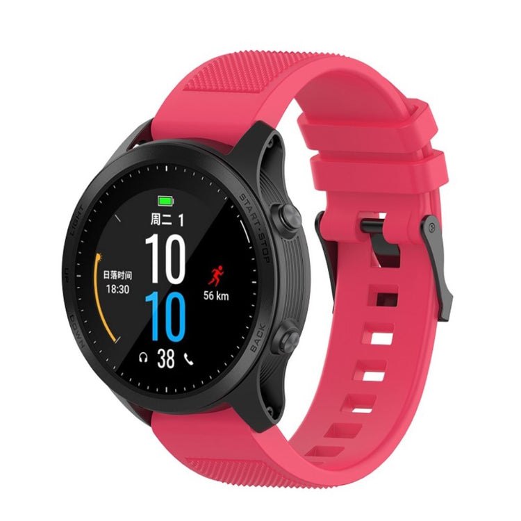 Helt vildt fantastisk Universal Garmin Silikone Rem - Pink#serie_3