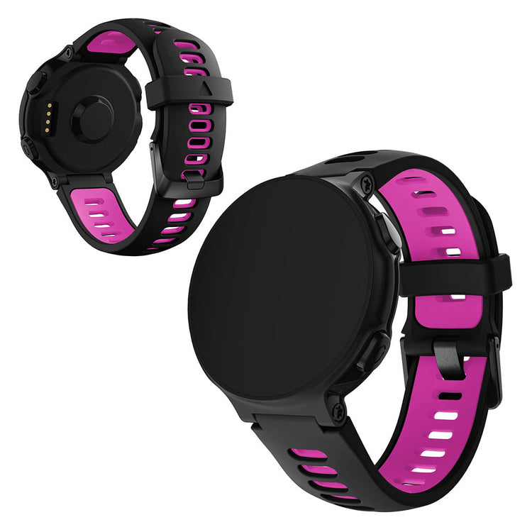 Rigtigt sejt Universal Garmin Silikone Rem - Sort#serie_3