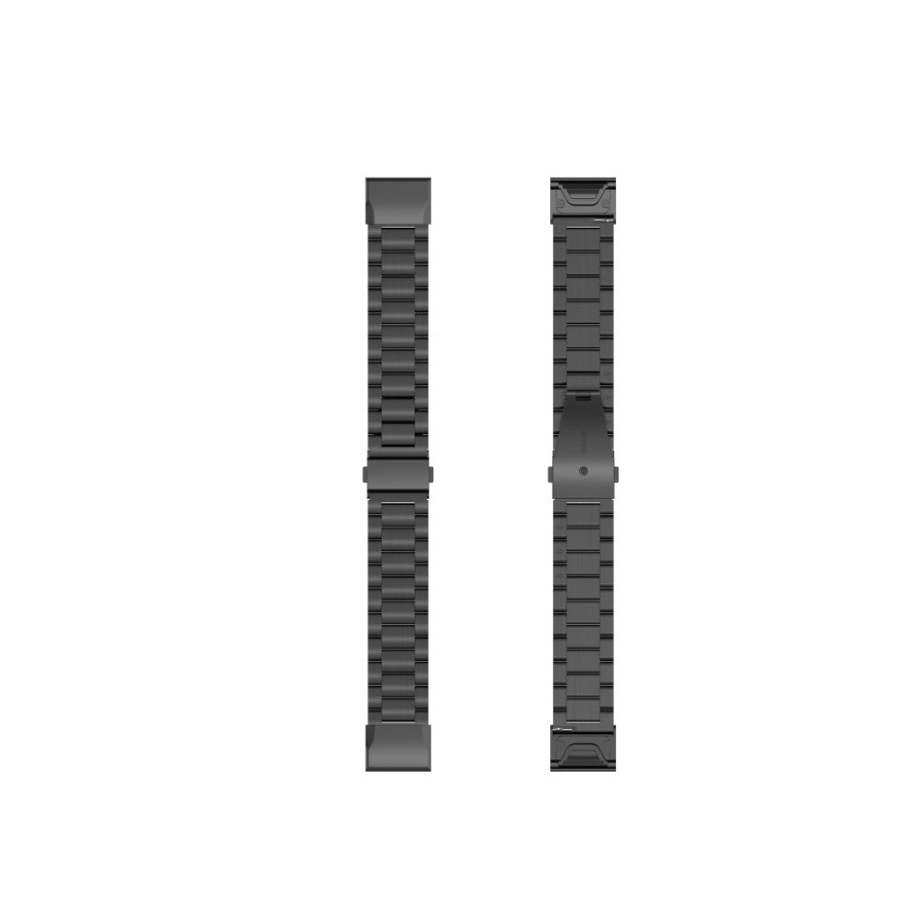 Mega komfortabel Universal Garmin Metal Rem - Sort#serie_1