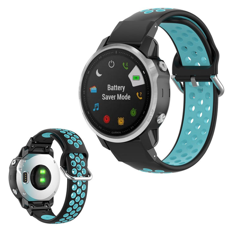 Stilren Universal Garmin Silikone Rem - Sort#serie_5