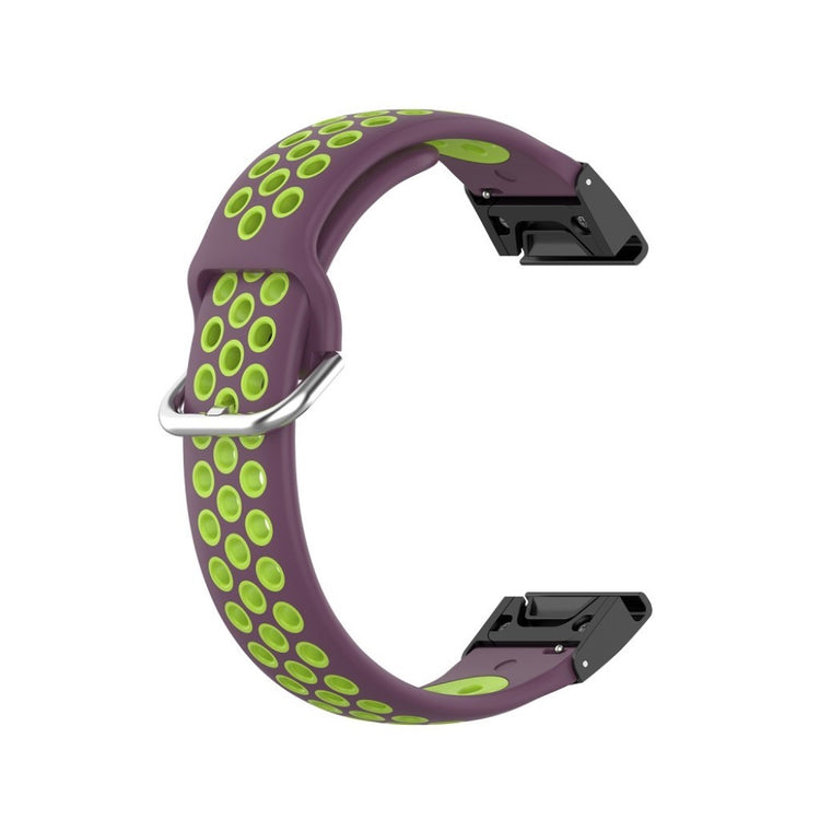 Stilren Universal Garmin Silikone Rem - Lilla#serie_7