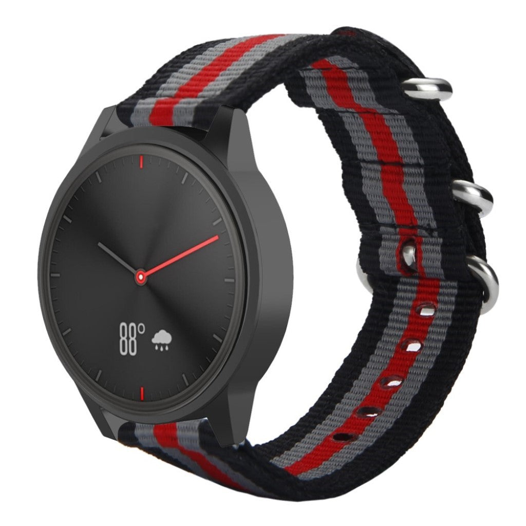 Helt vildt fed Universal Garmin Nylon Rem - Flerfarvet#serie_4