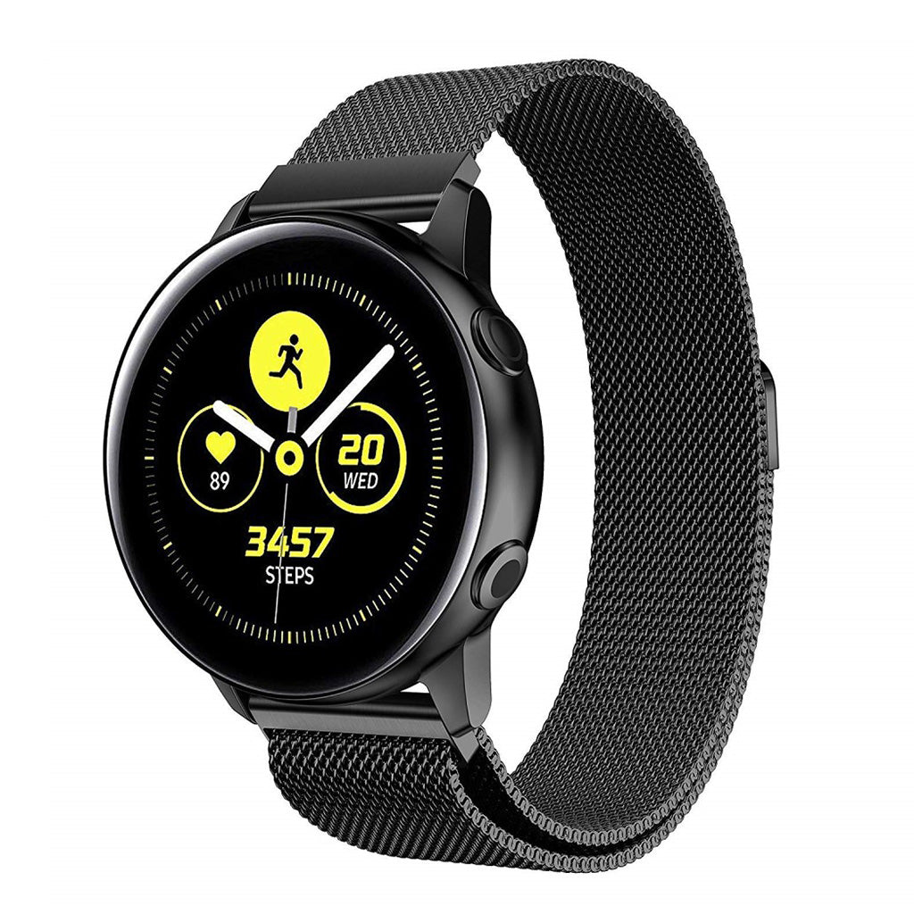 Garmin Vivoactive 3 Music / Garmin Vivomove HR Metal Rem - Sort#serie_2