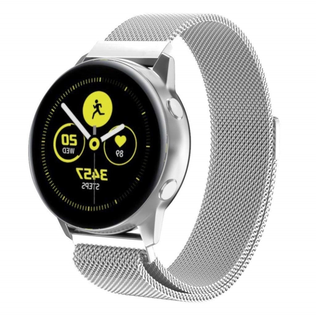 Garmin Vivoactive 3 Music / Garmin Vivomove HR Metal Rem - Sølv#serie_7