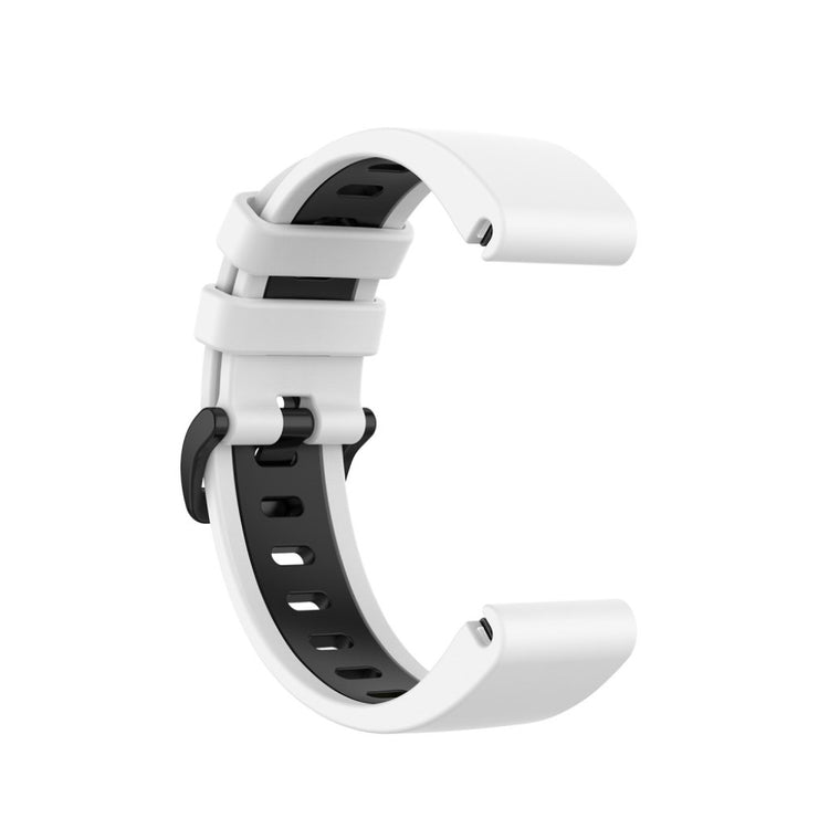 Meget cool Garmin Fenix 6S / Garmin Fenix 5S Silikone Rem - Hvid#serie_3