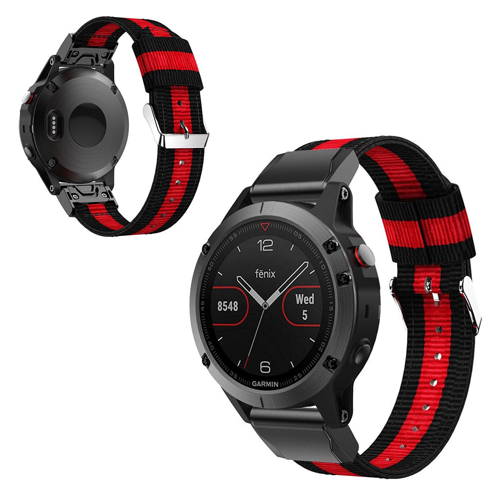 Mega cool Garmin Fenix 5 Nylon Strap