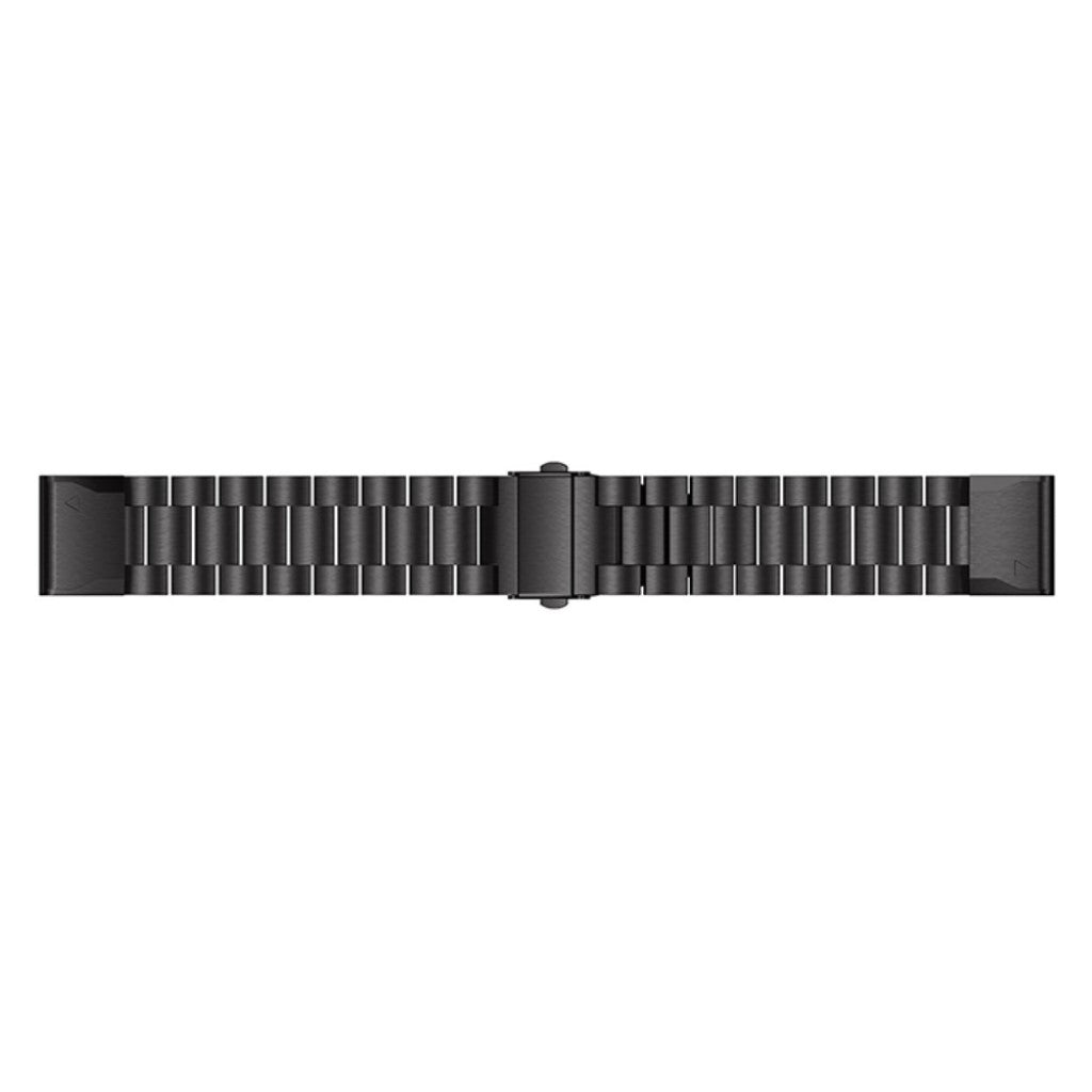 Mega flot Garmin Fenix 5X / Garmin Tactix Charlie Metal Rem - Sort#serie_2