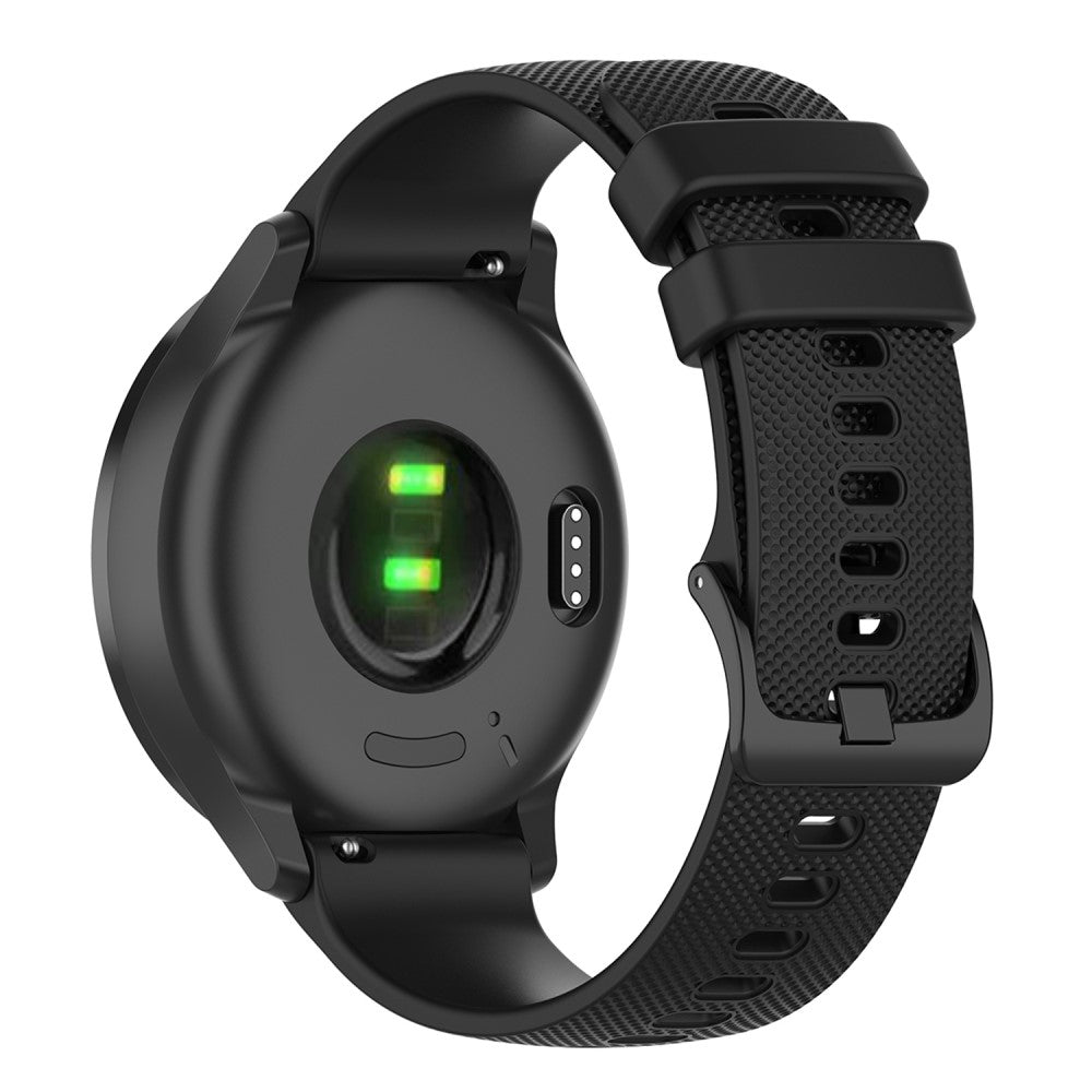 Vildt kΓΈnt Universal Garmin Silikone Rem - Sort#serie_1
