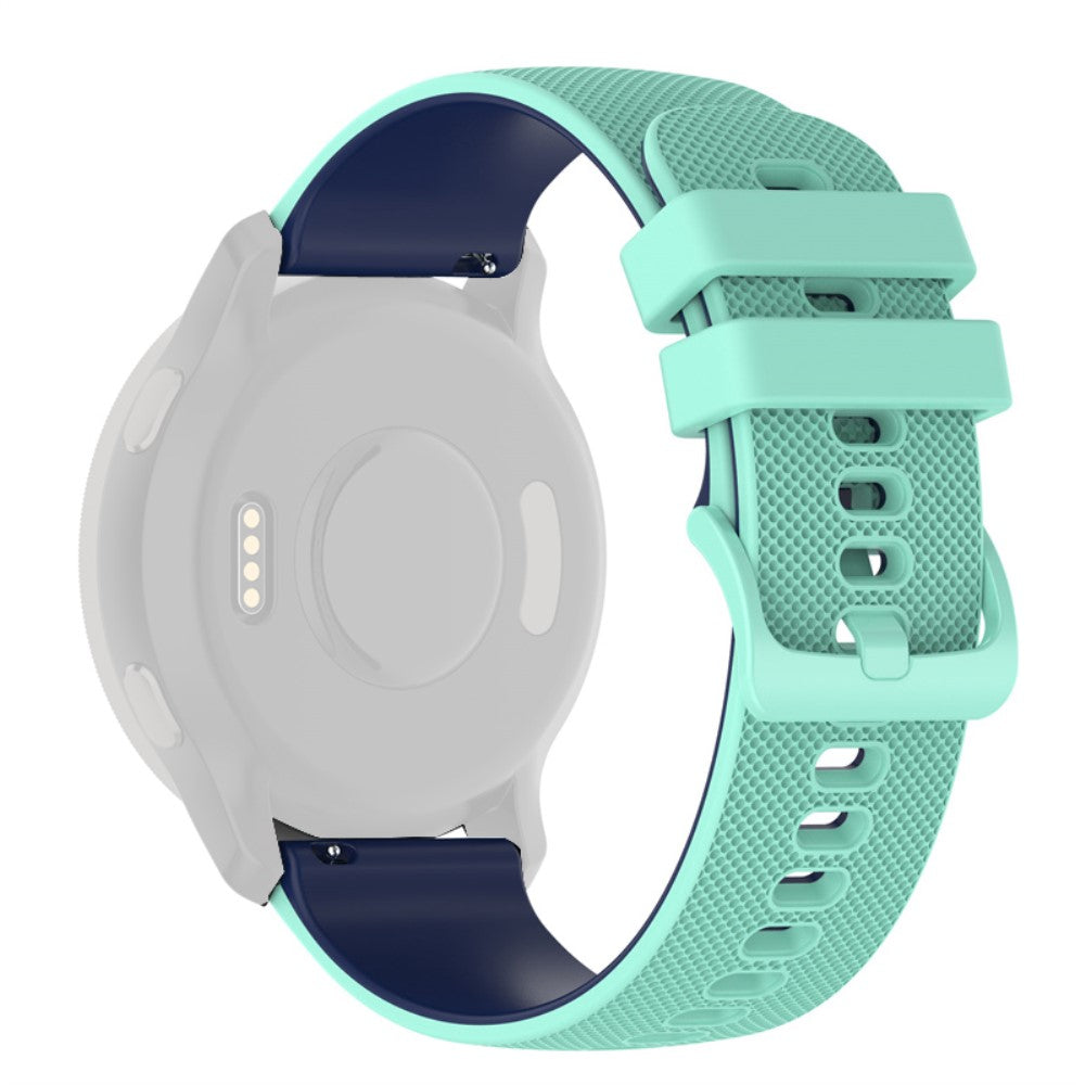 Helt vildt rart Universal Garmin Silikone Urrem - Blå#serie_10