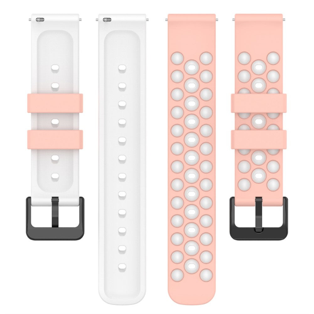 Helt vildt slidstærk Universal Garmin Silikone Rem - Pink#serie_1