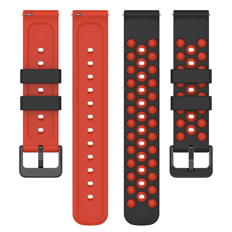 Helt vildt slidstærk Universal Garmin Silikone Rem - Rød#serie_4