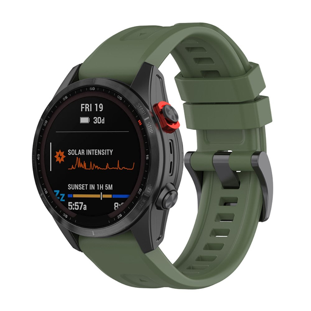 Helt vildt godt Universal Garmin Silikone Rem - GrΓΈn#serie_1