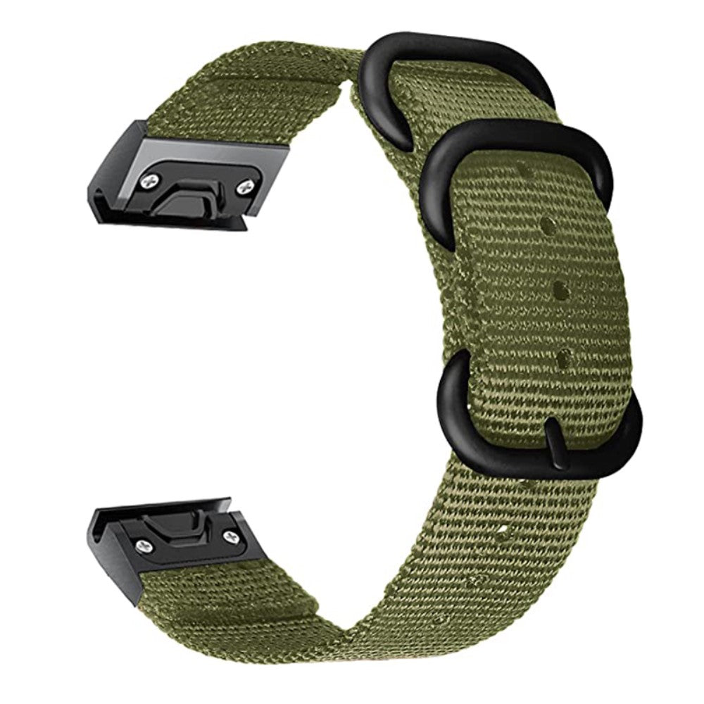 Meget flot Universal Garmin Nylon Rem - GrΓΈn#serie_1