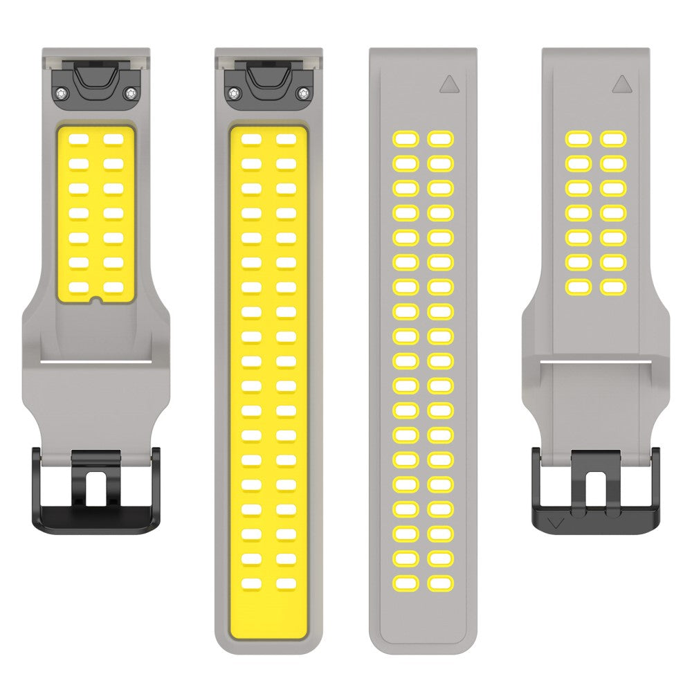 Rigtigt smuk Universal Silikone Rem - Sølv#serie_8