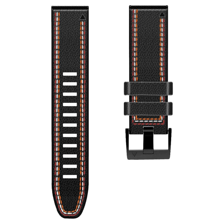 Vildt hårdfør Universal Kunstlæder og Silikone Rem - Sort#serie_2