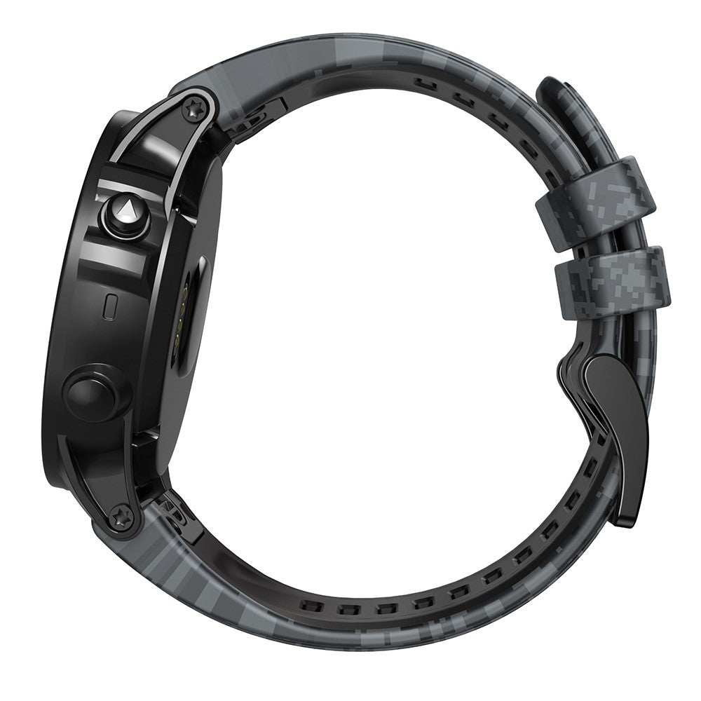 Helt vildt smuk Universal Silikone Rem - Sølv#serie_8