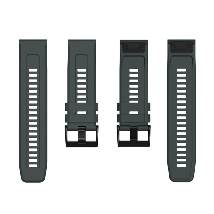 Vildt fantastisk Garmin Fenix 7X Silikone Rem - Grøn#serie_14