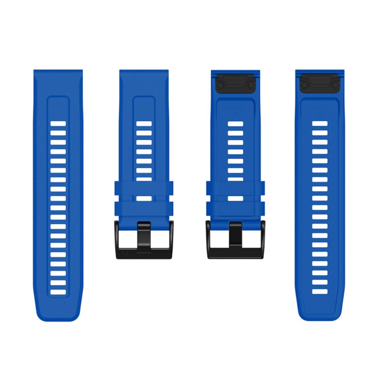 Vildt fantastisk Garmin Fenix 7X Silikone Rem - Blå#serie_3