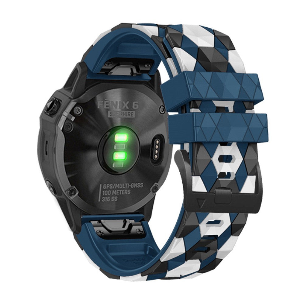 Rigtigt Flot Silikone Universal Rem passer til Smartwatch - BlΓ₯#serie_1