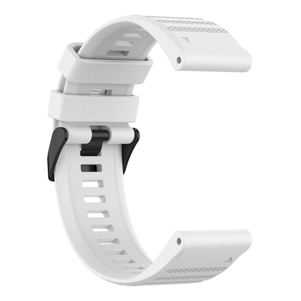 Rigtigt smuk Universal Garmin Silikone Urrem - Hvid#serie_1