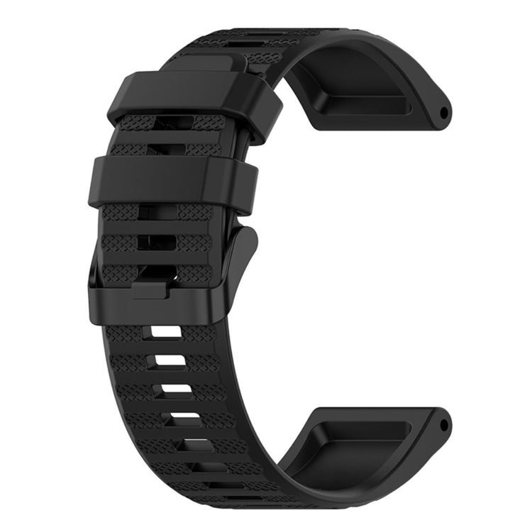Rigtigt fint Universal Garmin Silikone Rem - Sort#serie_3